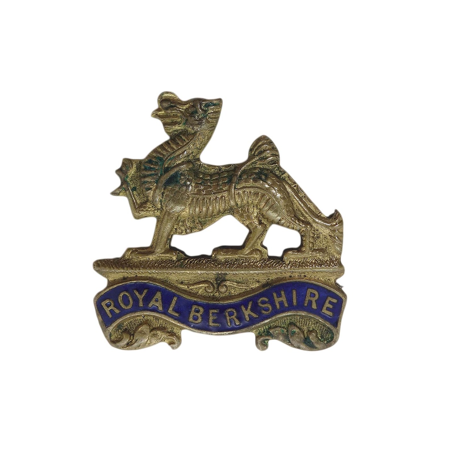 ROYAL BERKSHIRE ロイヤル・バークシャー連隊 ピンバッジ ブローチ ビンテージ