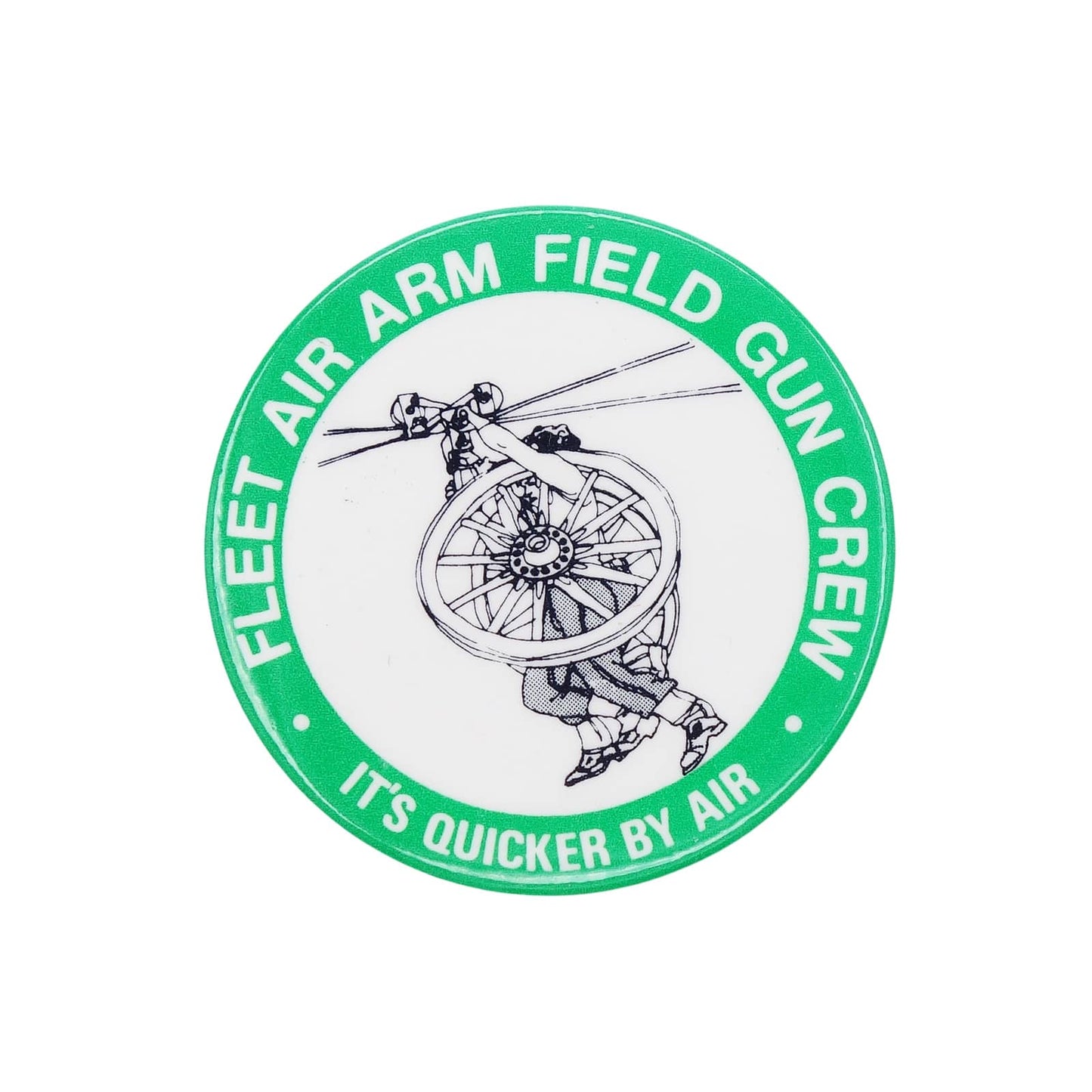 FLEET AIR ARM FIELD GUN CREW 缶バッジ バッチ ミリタリー