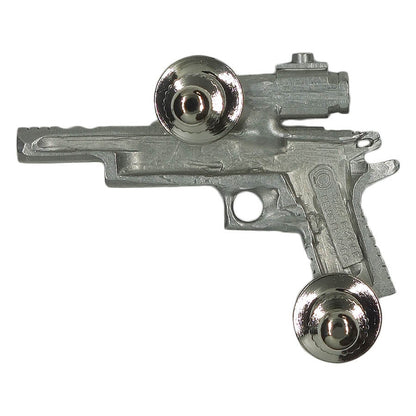 ピストル ピンズ ピンバッジ 鉄砲 拳銃 ピューター EMPIRE PEWTER MFG 留め具付き