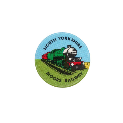 NORTH YORKSHIRE MOORS RAILWAY 缶バッジ バッチ