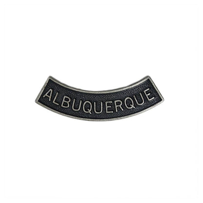 ALBUQUERQUE ピンズ ニューメキシコ州 アルバカーキ 留め具付き