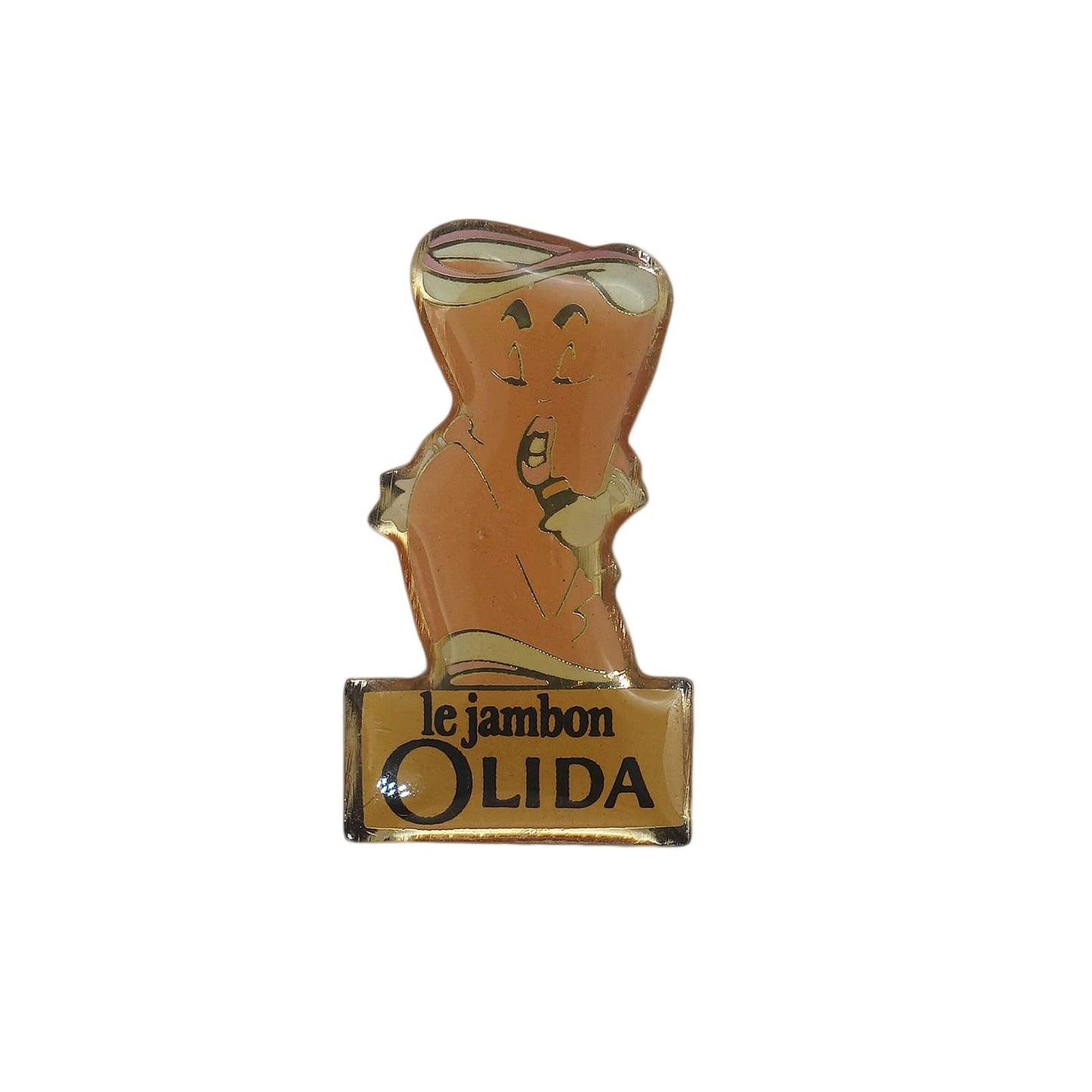 OLIDA ハムのボーカル ピンズ 食品会社