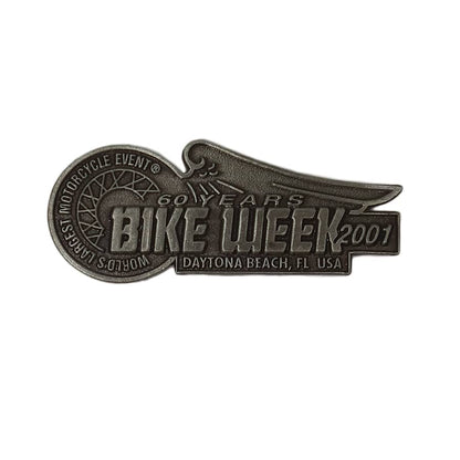 BIKE WEEK 2001 バイカーピンズ DAYTONA BEACH, FL USA 留め具付き