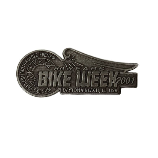 BIKE WEEK 2001 バイカーピンズ DAYTONA BEACH, FL USA 留め具付き