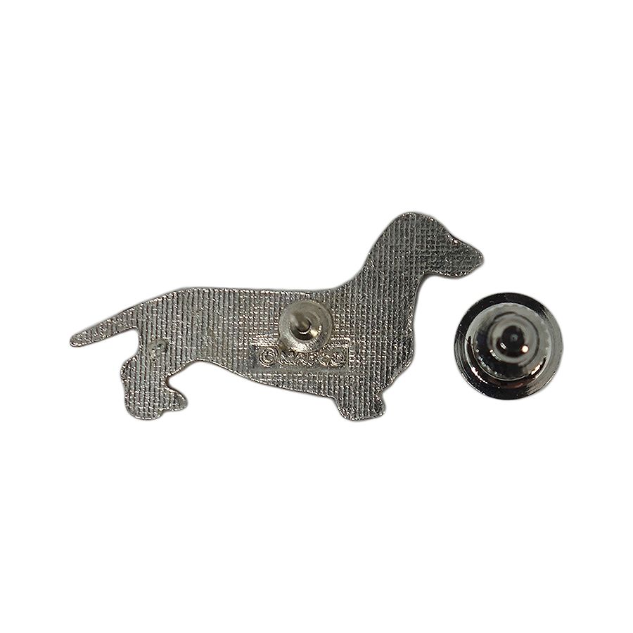 ダックスフント 犬 ピンズ 留め具付き MAFCO