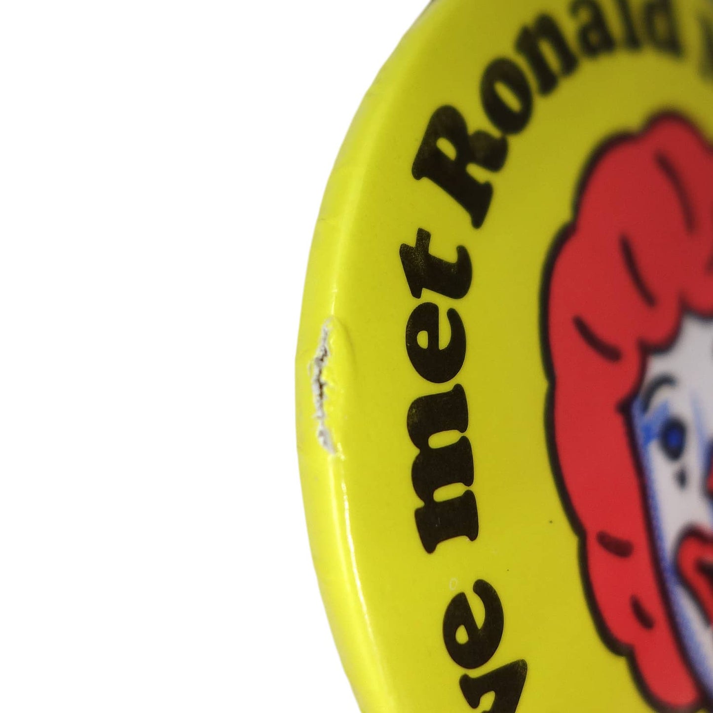 ロナルド マクドナルド 缶バッジ バッチ McDonald's レトロ ビンテージ