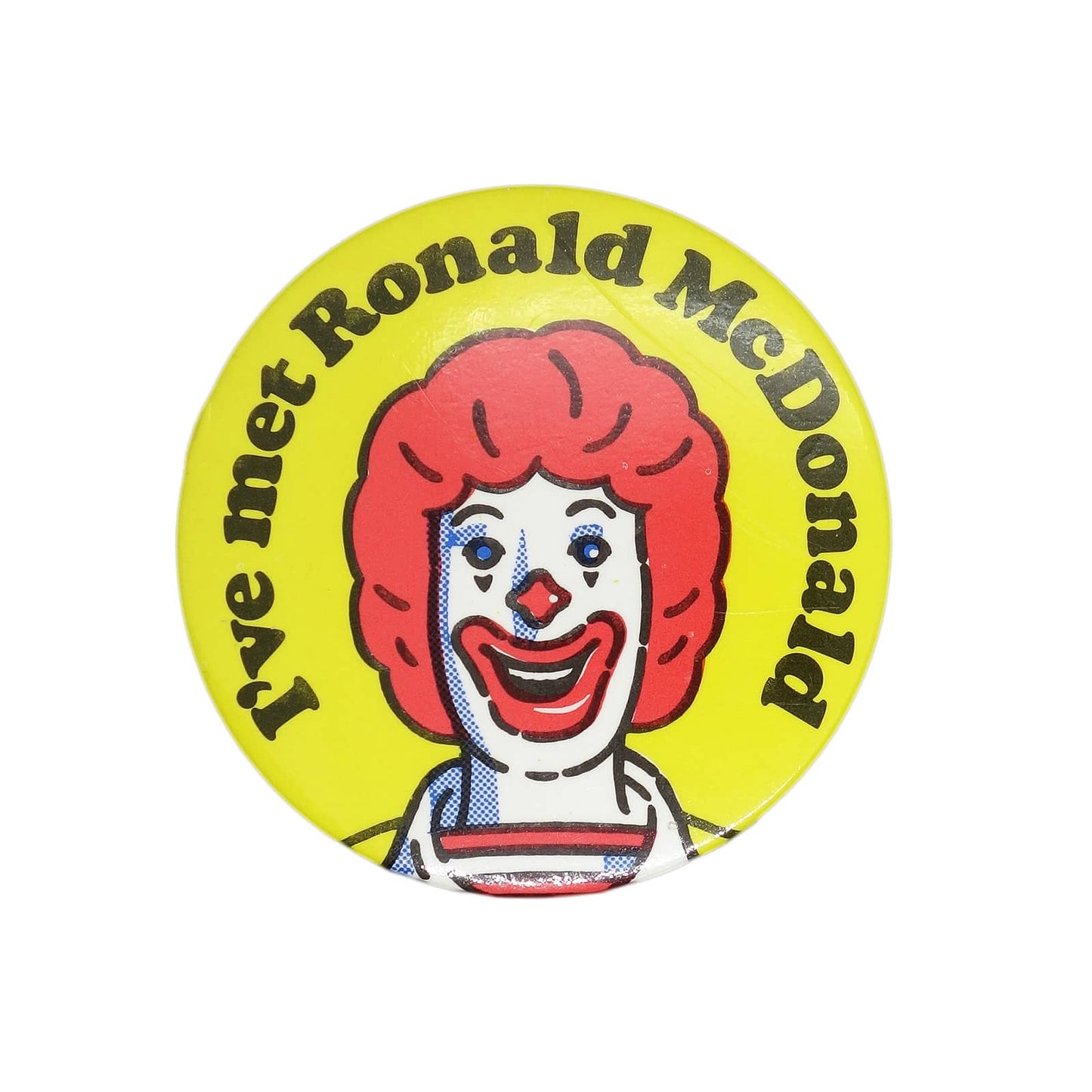 ロナルド マクドナルド 缶バッジ バッチ McDonald's レトロ ビンテージ