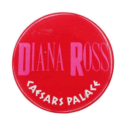 Diana Ross ダイアナ・ロス 缶バッジ 歌手 CAESARS PALACE