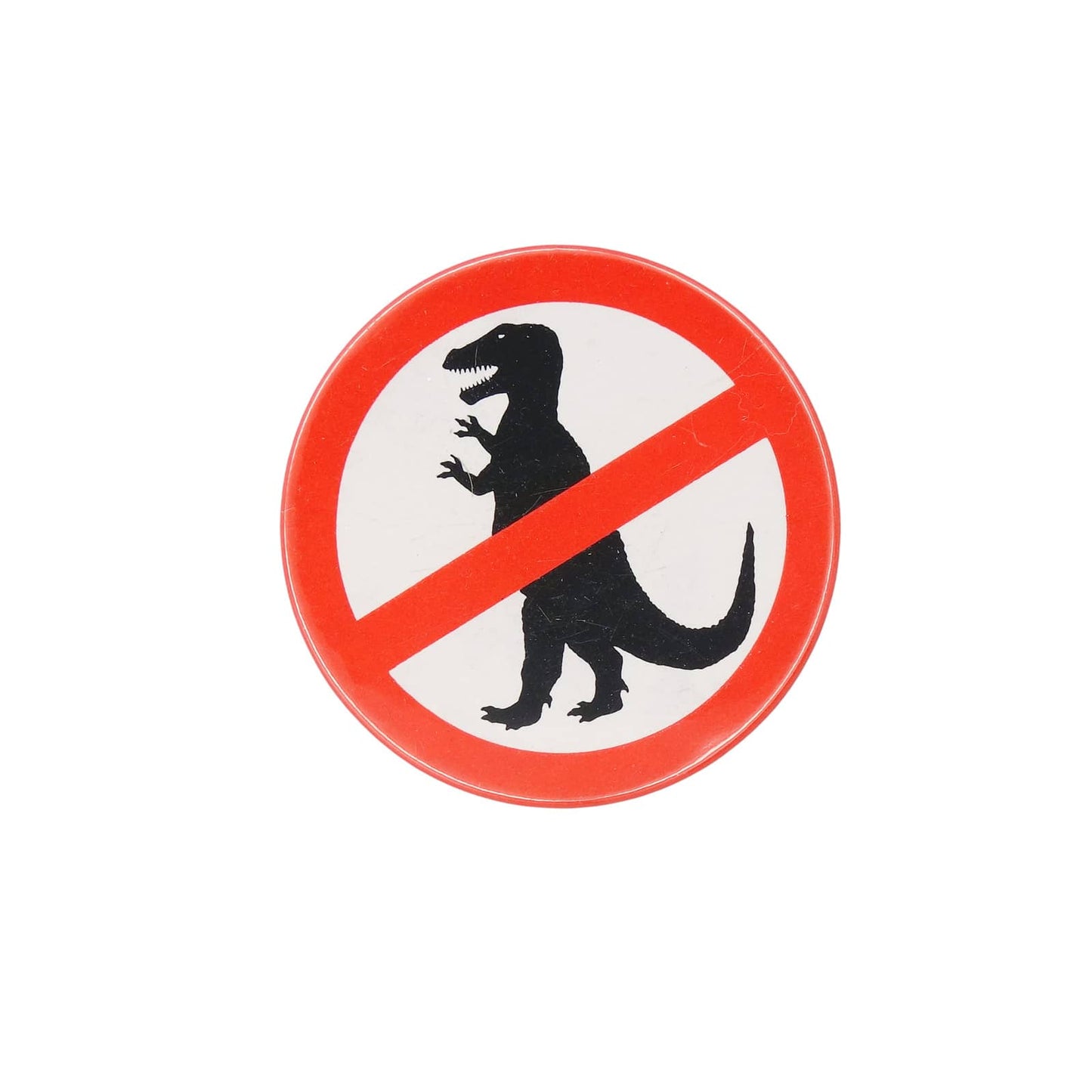 No Dinosaurs 缶バッジ バッチ