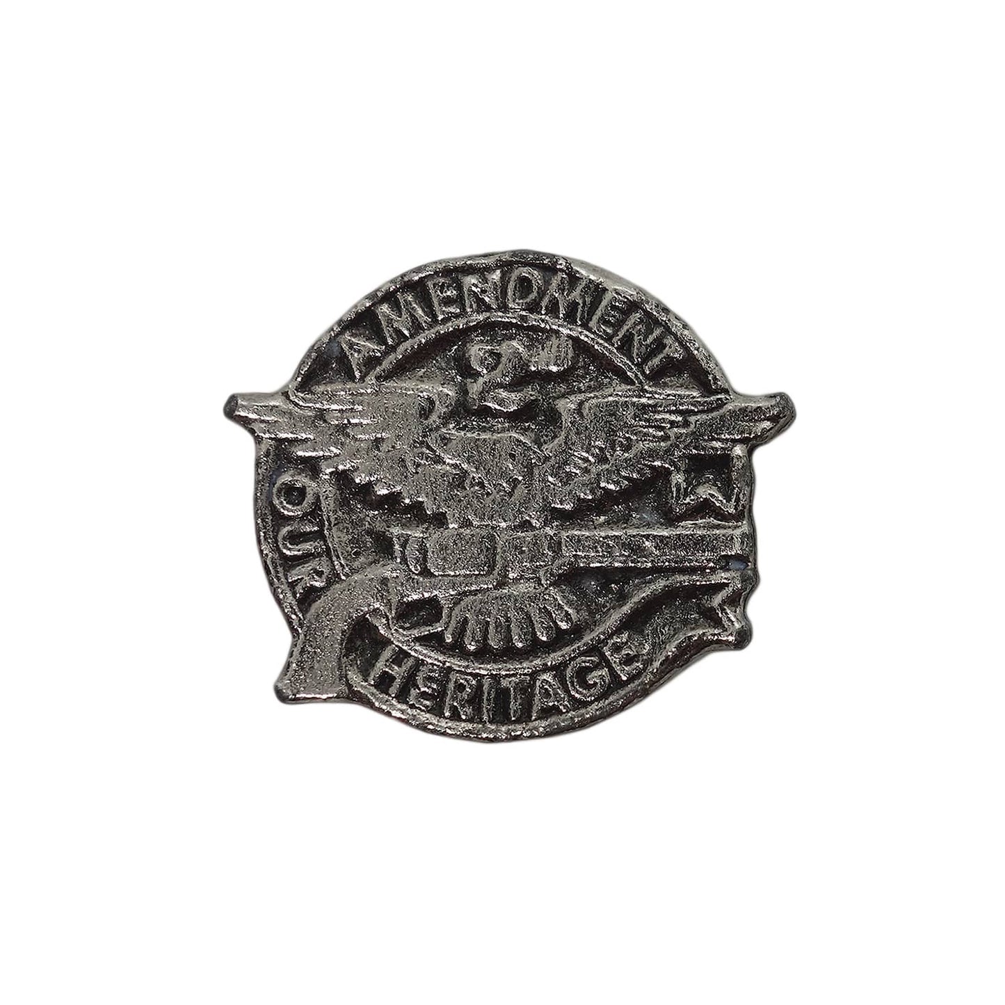2nd AMENDMENT OUR HERITAGE ピンズ イーグル 鉄砲