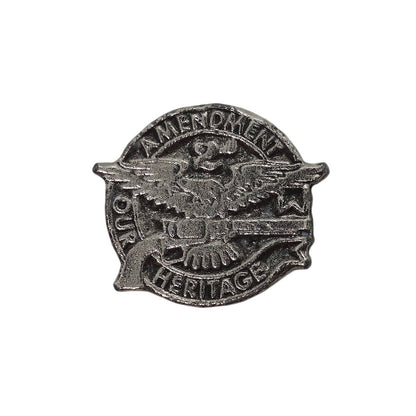 2nd AMENDMENT OUR HERITAGE ピンズ イーグル 鉄砲