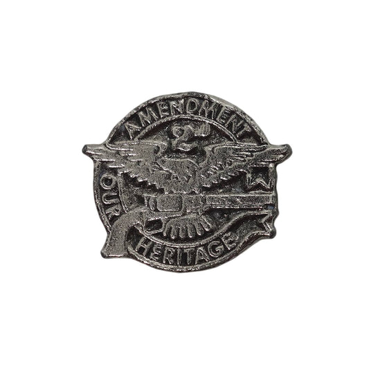 2nd AMENDMENT OUR HERITAGE ピンズ イーグル 鉄砲