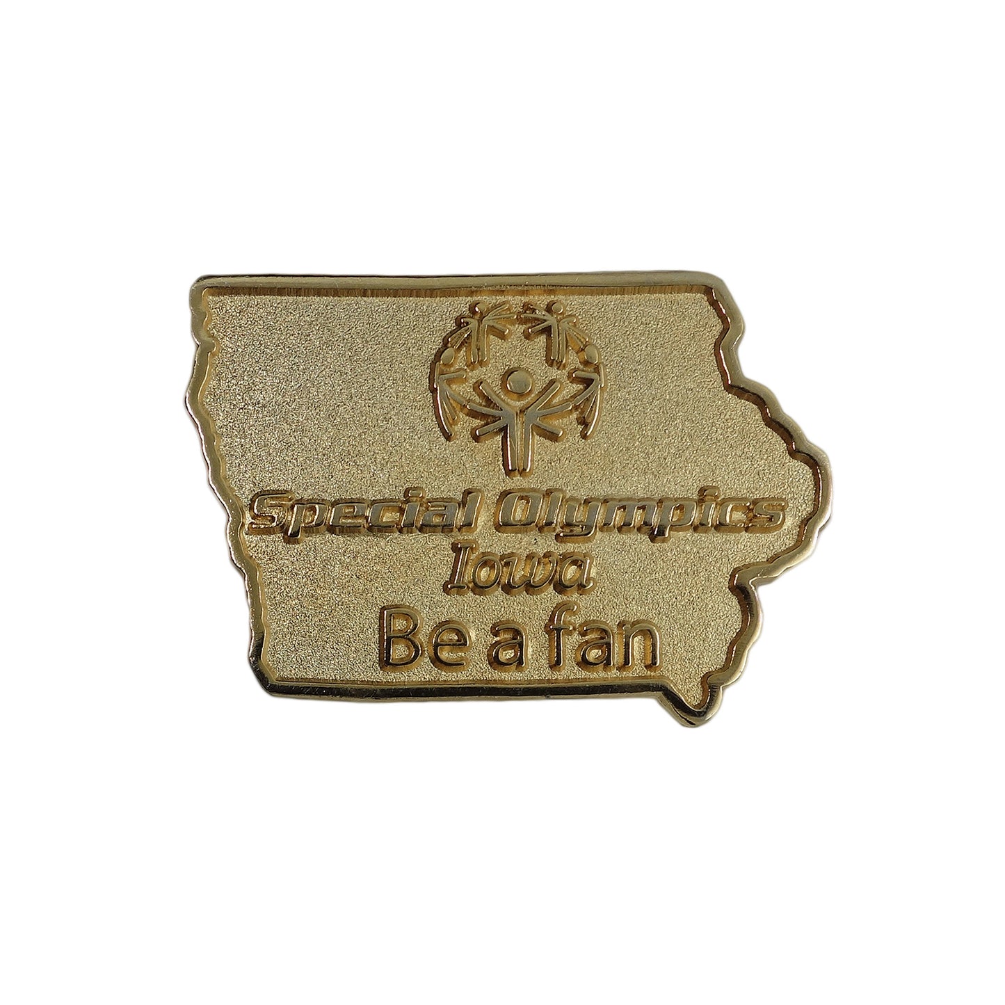 Special Olympics Iowa ピンズ Be a fan 留め具付き