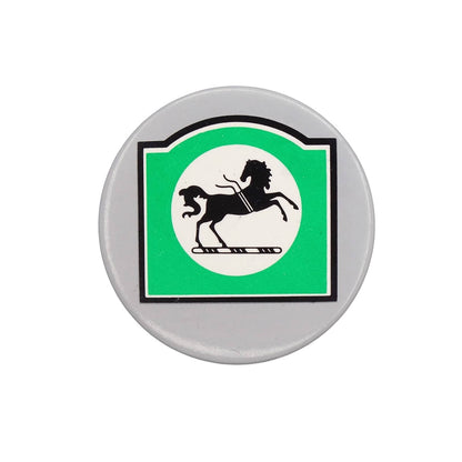 National Bank of New Zealand ブラックホース 缶バッジ バッチ