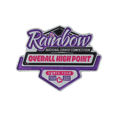 Rainbow National Dance Competition ピンズ ダンス 留め具付き