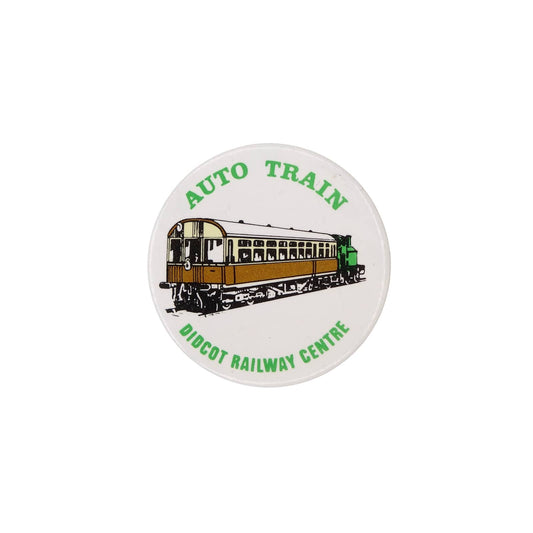 AUTO TRAIN オートトレイン DIDCOT RAILWAY CENTRE 缶バッジ バッチ