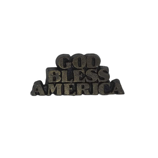 GOD BLESS AMERICA ピンズ 留め具付き