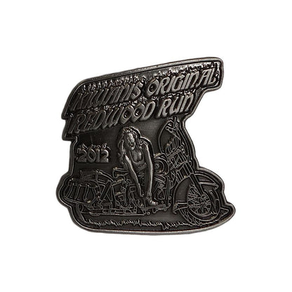 KIWANIS ORIGINAL REDWOOD RUN 2012 バイカー ピンズ 留め具付き