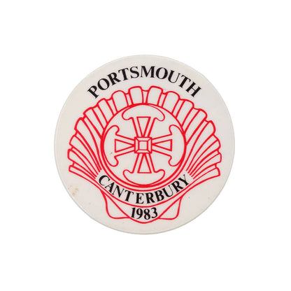 PORTSMOUTH ポーツマス CANTERBURY カンタベリー 缶バッジ バッチ