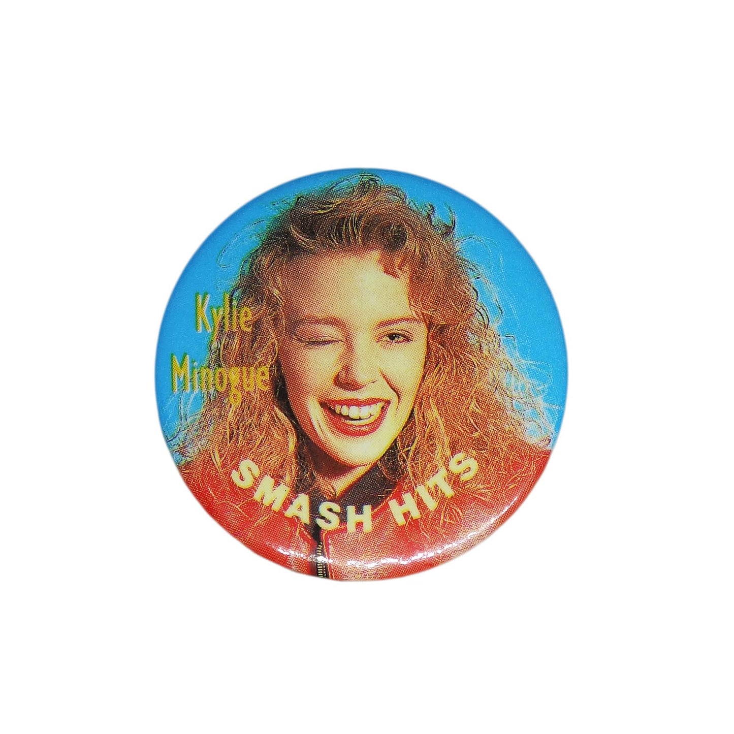 Kylie Minogue カイリー・ミノーグ 缶バッジ バッチ 音楽雑誌 SMASH HITS