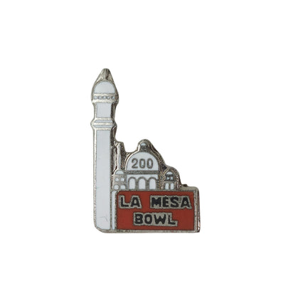 LA MESA BOWL ボウリング ピンバッジ ブローチ