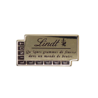 Lindt リンツ 板チョコ型 ピンズ Arthus Bertrand