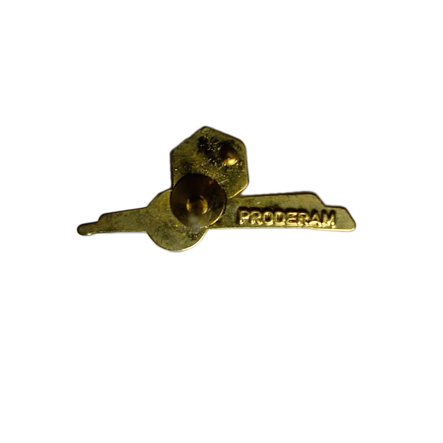 ピンズ 金色 USA 留め具付き レトロ　
