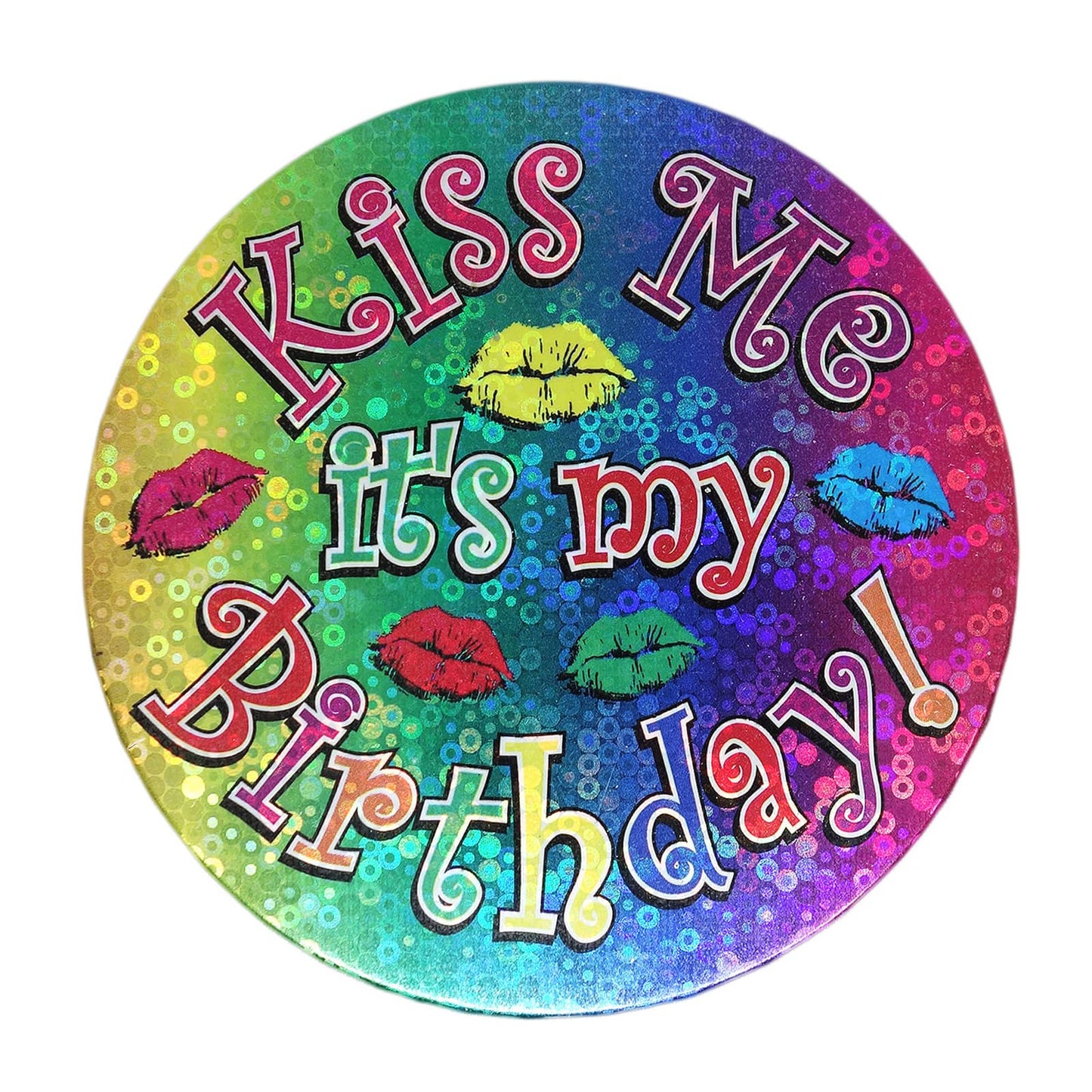 Kiss Me it's my Birthday! 缶バッジ バッチ