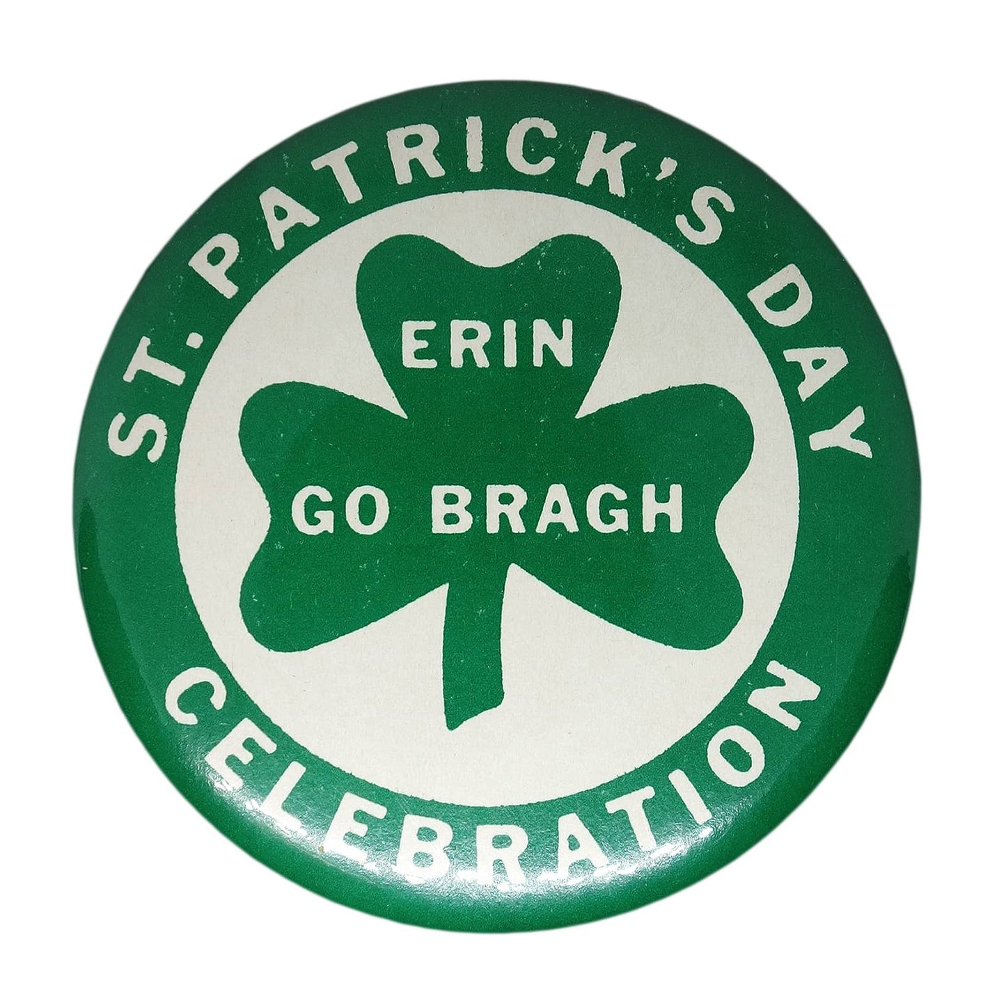ERIN GO BRAGH 缶バッジ バッチ ST. PATRICK'S DAY