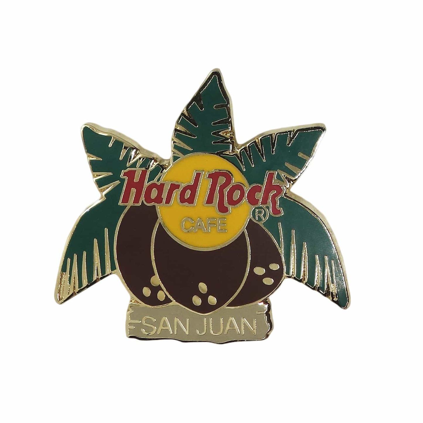Hard Rock CAFE ヤシの木 ピンズ ハードロックカフェ SAN JUAN 留め具付き