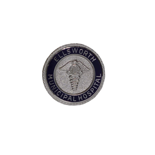 ELLSWORTH MUNICIPAL HOSPITAL ピンズ 病院 留め具付き