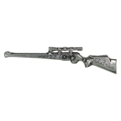 ライフル ピンズ 銃 J.S. Brown 留め具付き レトロ ピンバッジ