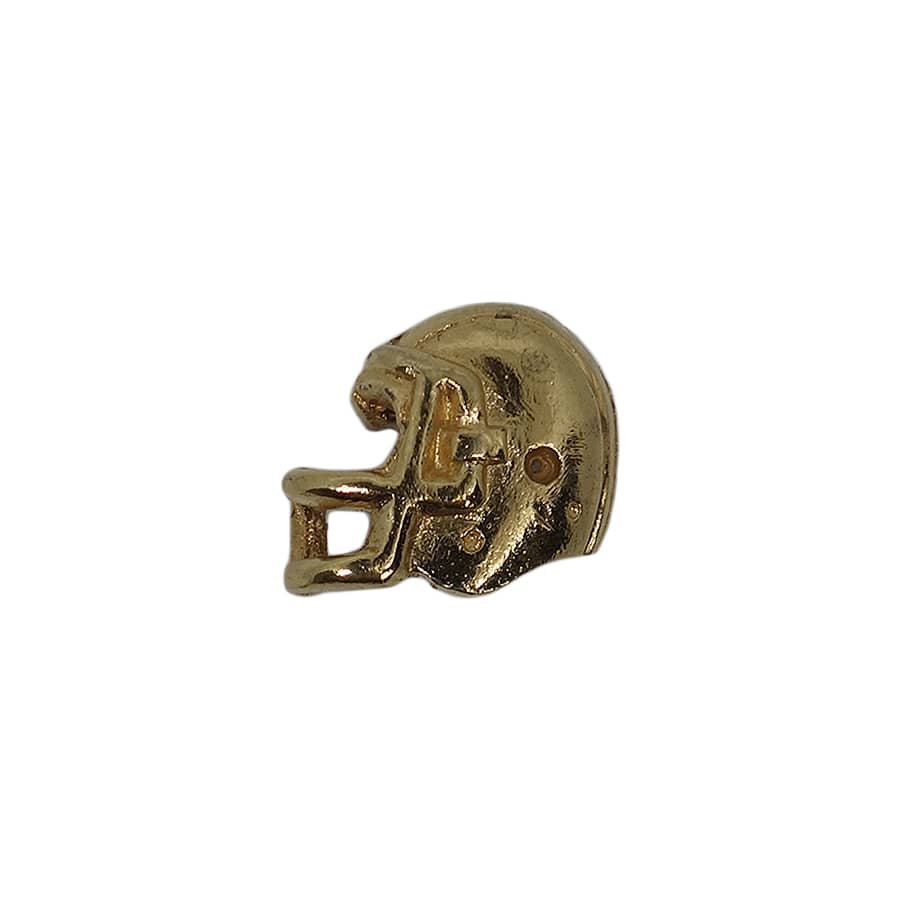 アメフト ヘルメット ピンズ 金色 留め具付き