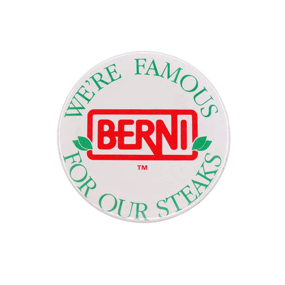 BERNI ステーキハウス 缶バッジ バッチ