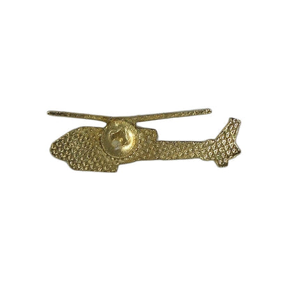 ヘリコプター ビンテージ ピンズ Gazelle Aerospatiale 留め具付き