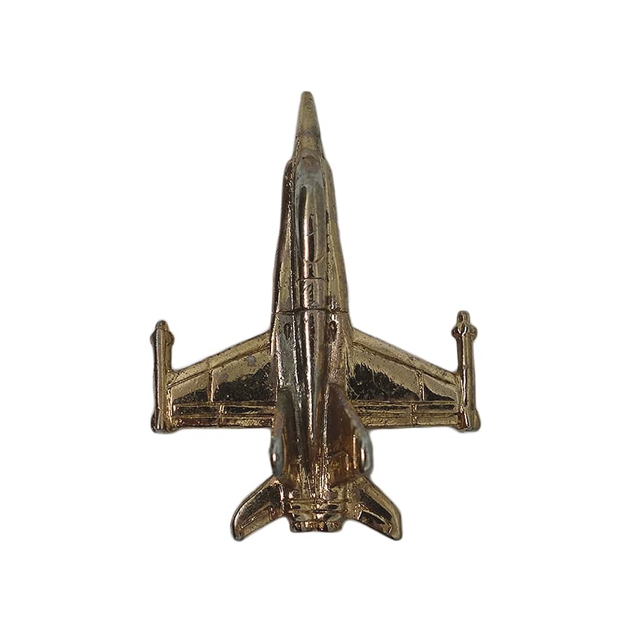 F-18 戦闘機 ピンズ ミリタリー 留め具付き