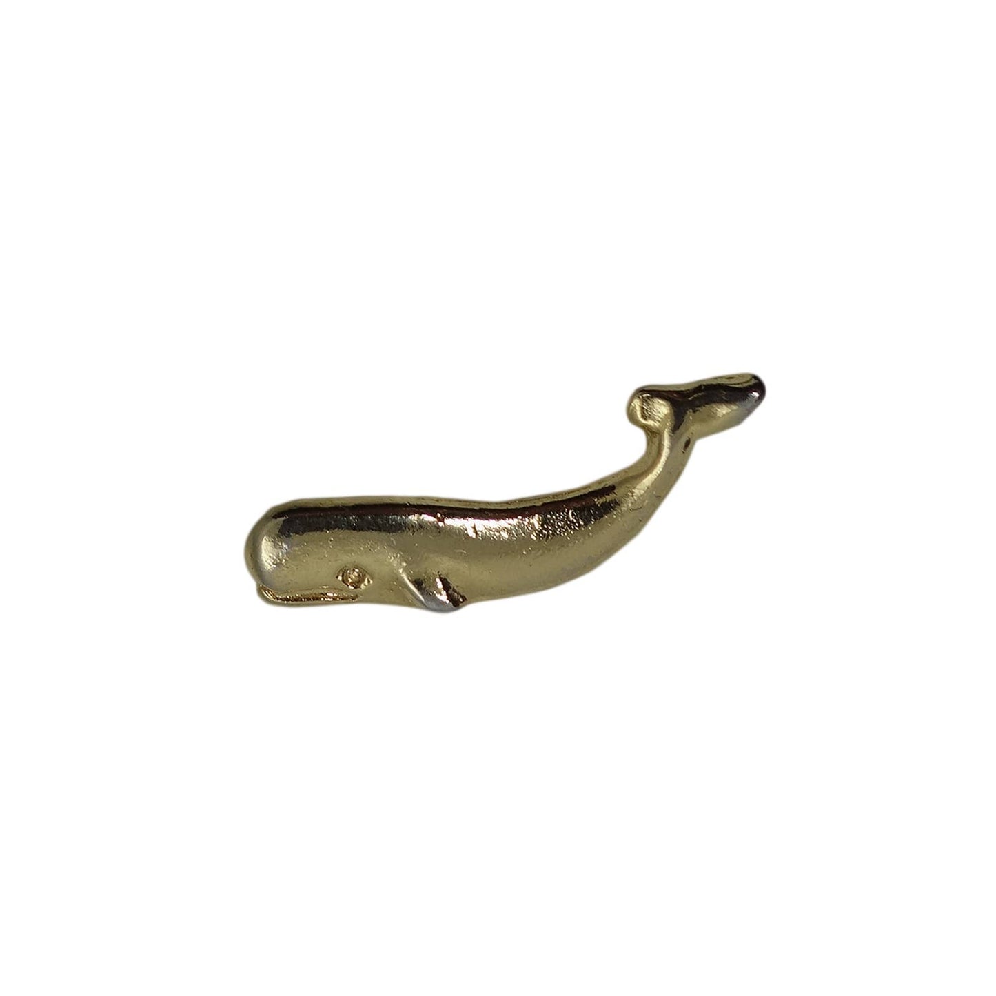 鯨 クジラ ピンズ 金色