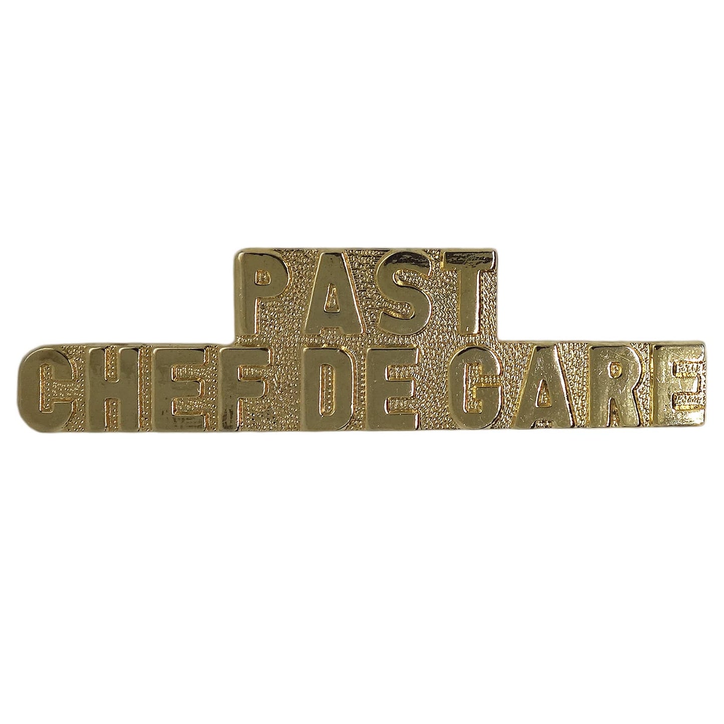 PAST CHEF DE GARE ピンズ