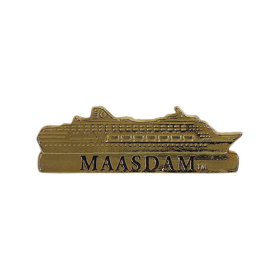 MAASDAM ピンズ クルーズ客船 留め具付き