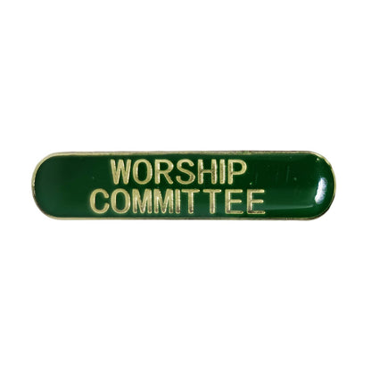 WORSHIP COMMITTEE ピンバッジ ブローチ