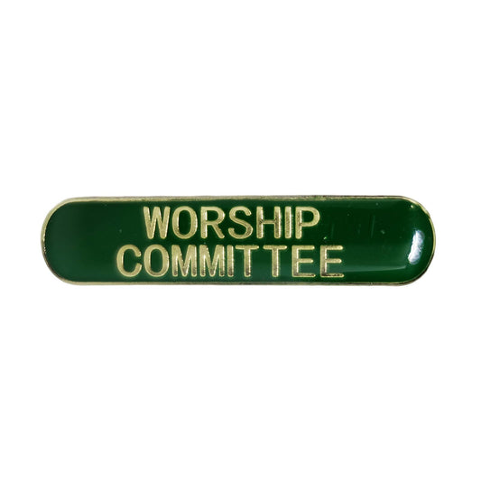 WORSHIP COMMITTEE ピンバッジ ブローチ