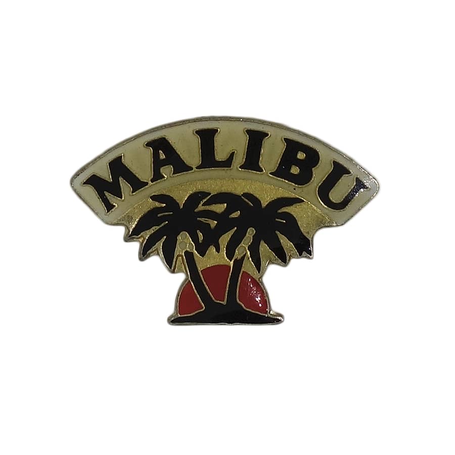 MALIBU リキュール ピンズ お酒 マリブ 留め具付き