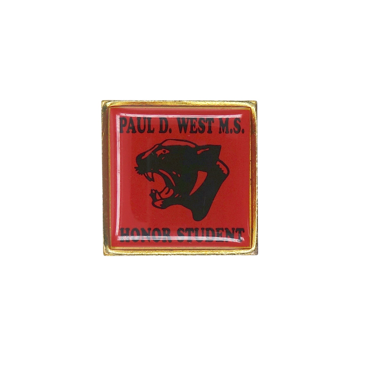 HONOR STUDENT 優等生 ピンズ PAUL D. WEST M.S. パンサー