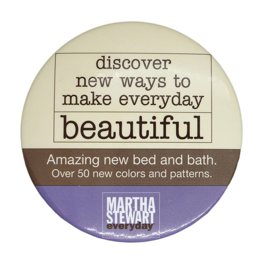MARTHA STEWART everyday 缶バッジ バッチ