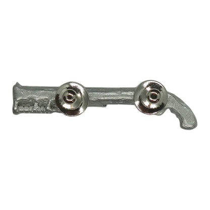 ピストル ピンズ 鉄砲 拳銃 ピューター EMPIRE PEWTER MFG 留め具付