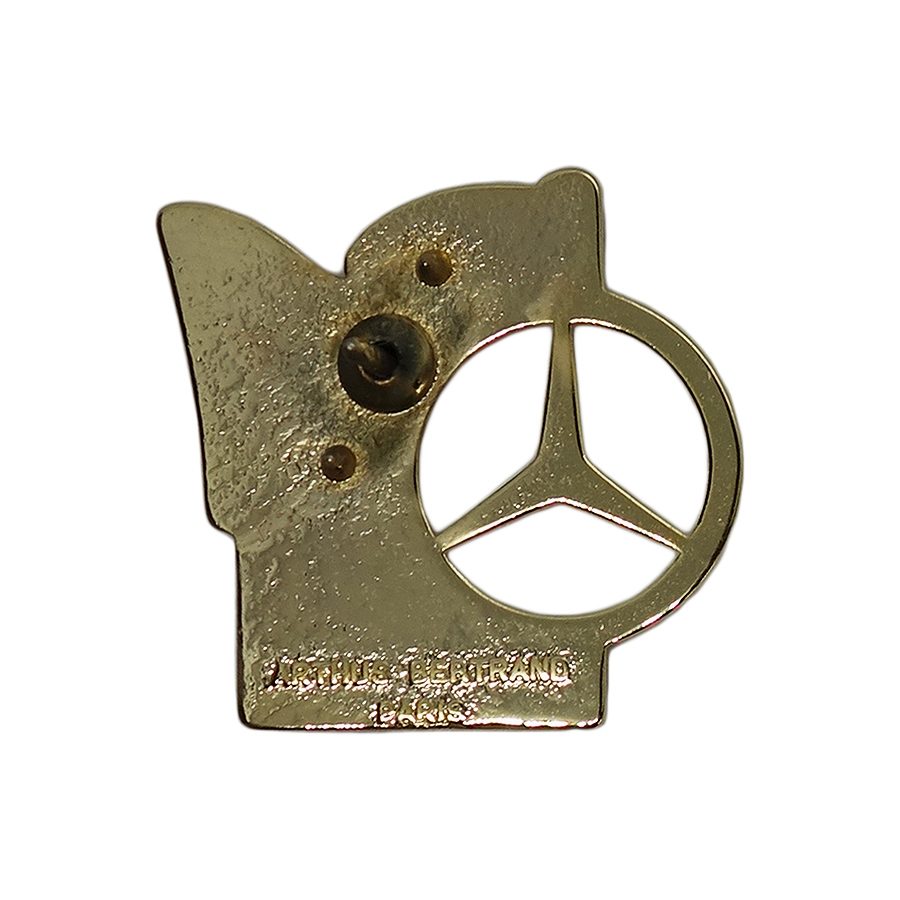 チェッカーフラッグ Benz エンブレム ピンズ F1 ベンツ Arthus Bertrand