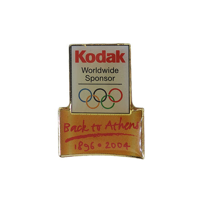 Kodak オリンピック ワールドワイド スポンサー ピンズ 五輪 留め具付き