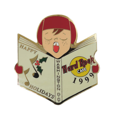 Hard Rock CAFE ハッピーホリデーズ ピンズ ハードロックカフェ 留め具付き