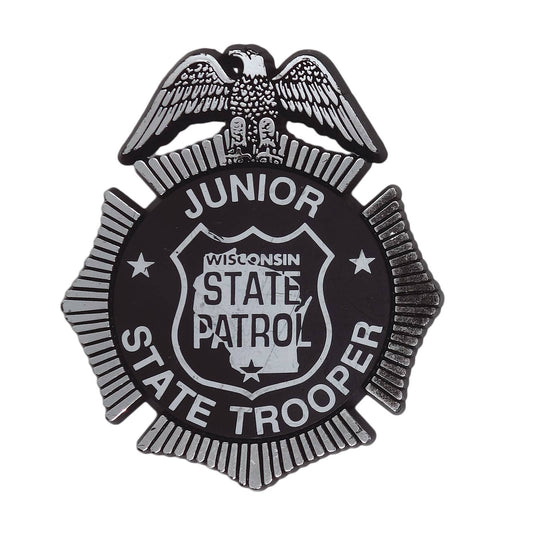 JUNIOR STATE TROOPER プラスチック ブローチ WISCONSIN