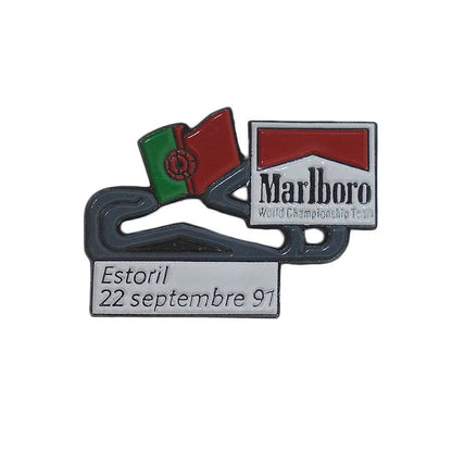 F1 ポルトガルGP 91 エストリル ピンズ Marlboro 留め具付き